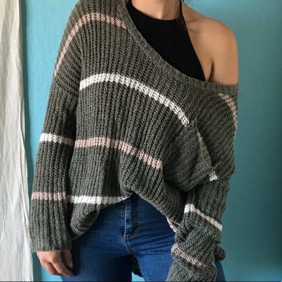 Free People Sweaters - olive Free people sweater